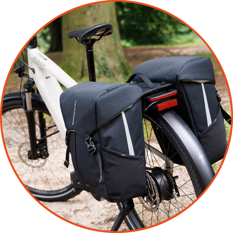 Podwójna sakwa rowerowa New Looxs Sports 40L MIK